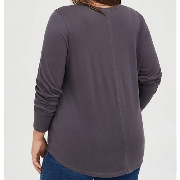 Torrid Alice In Wonderland Best Behavior Tunic Gray 2X - Picture 2 of 8